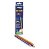 Prang Duo-Color Colored Pencil Sets, 3 mm, Assorted Lead/Barrel Colors, PK6 22106